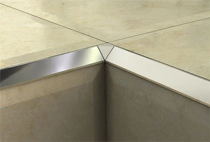 Triangle Corner Aluminum Tile Trim