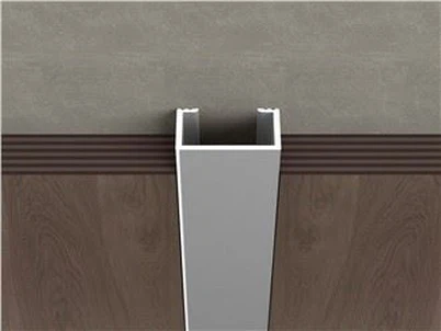 Πλακάκι από ανοξείδωτο χάλυβα Γυαλισμένο σχήμα U