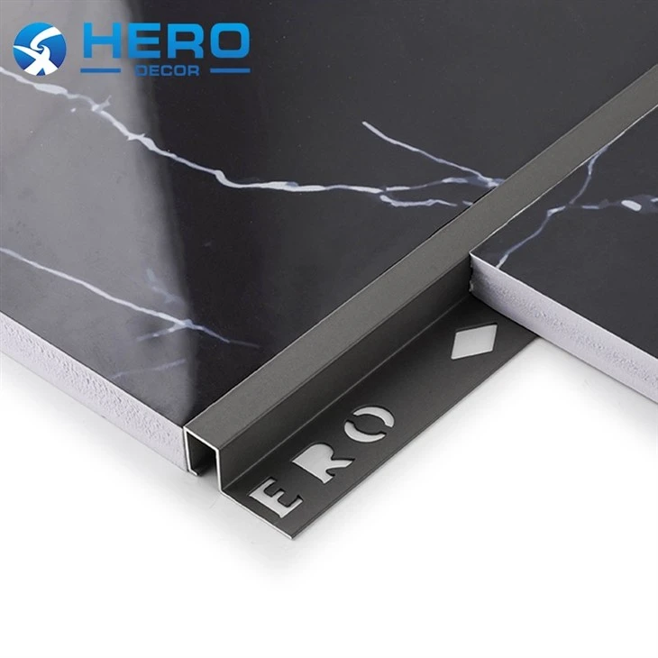 12mm stainless steel box tile trim