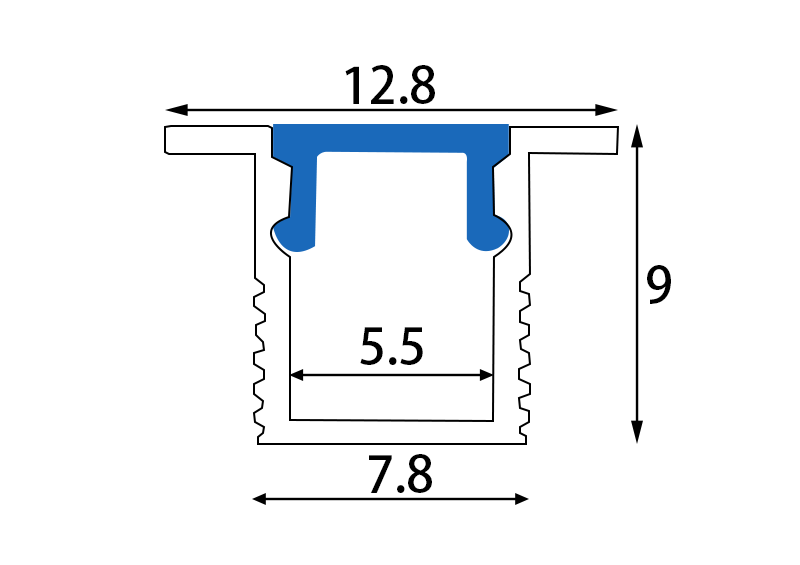HM293 led strip mounting channel drawings HM293 led strip mounting channel drawings