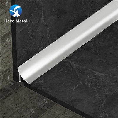 Εσωτερικό Πλακάκι Αλουμινίου Γωνιακό